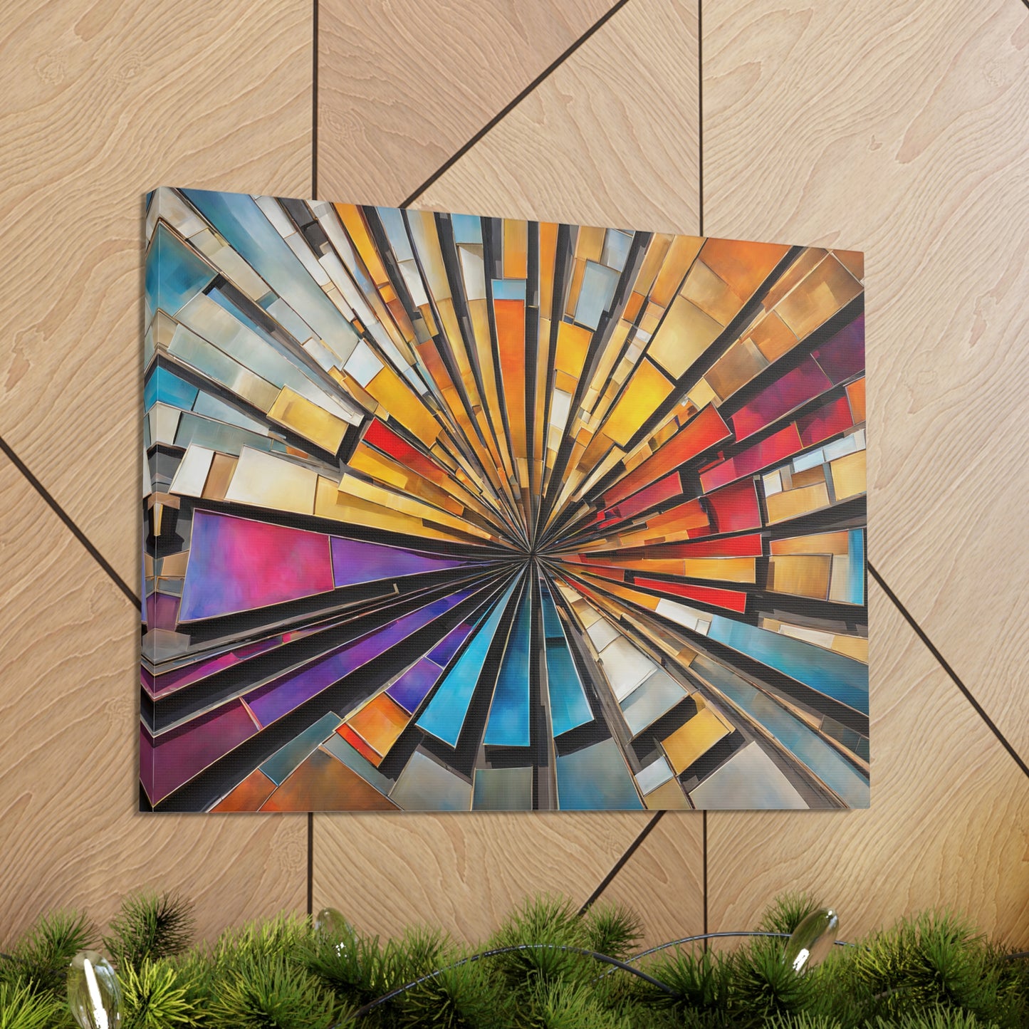 Shimmering Sands: Abstract Wall Décor