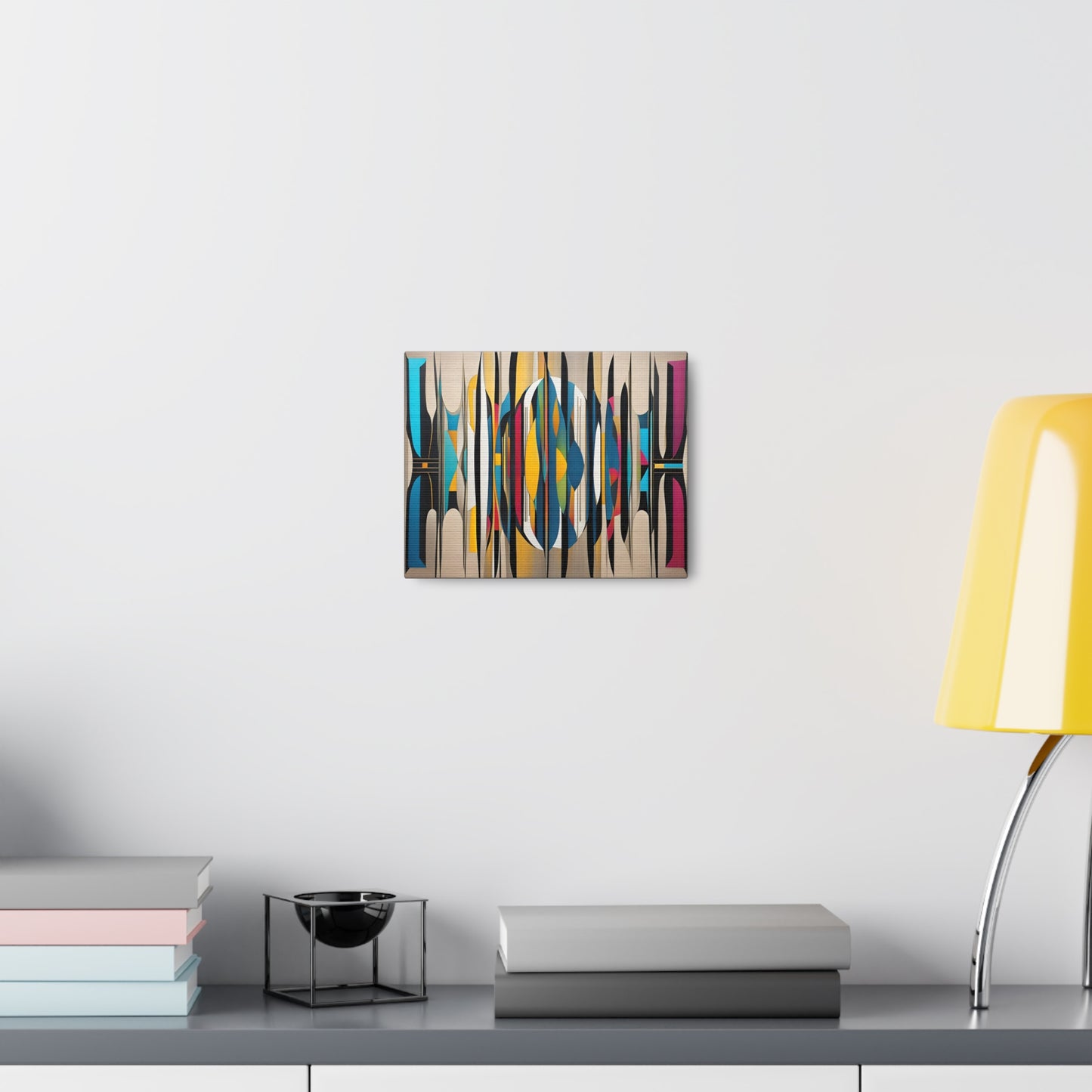 Colors of Language: Abstract Wall Décor