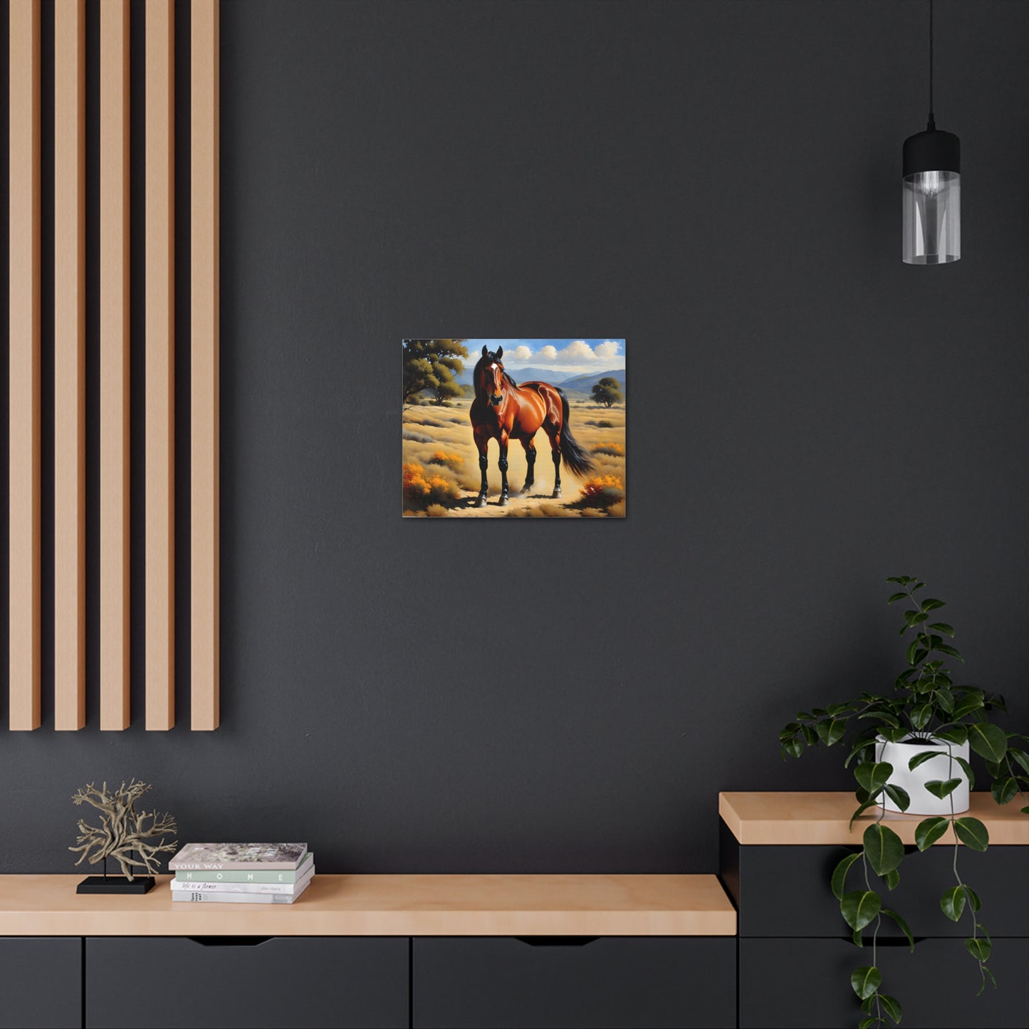 Serene Horse: Animal Wall Décor