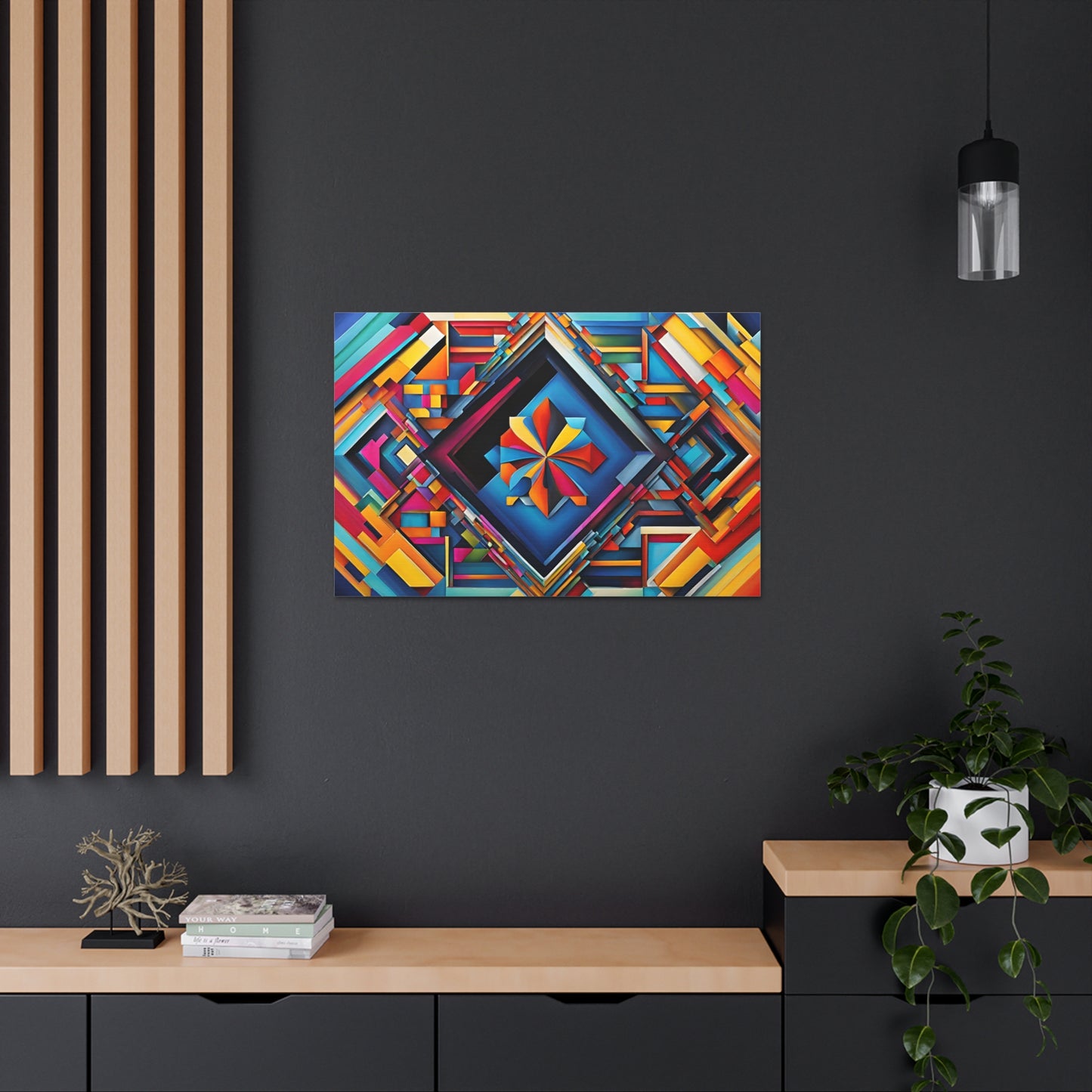 Timeless Reflections: Abstract Wall Décor