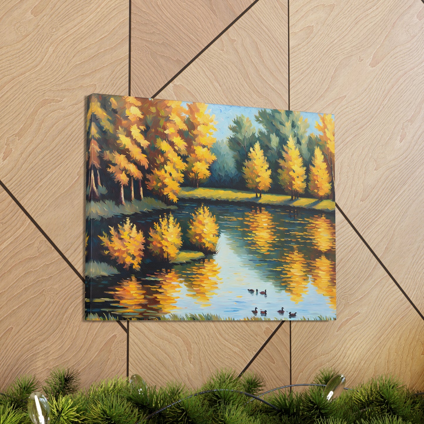 Enchanted Retreat: Classic Oil Painting Wall Décor