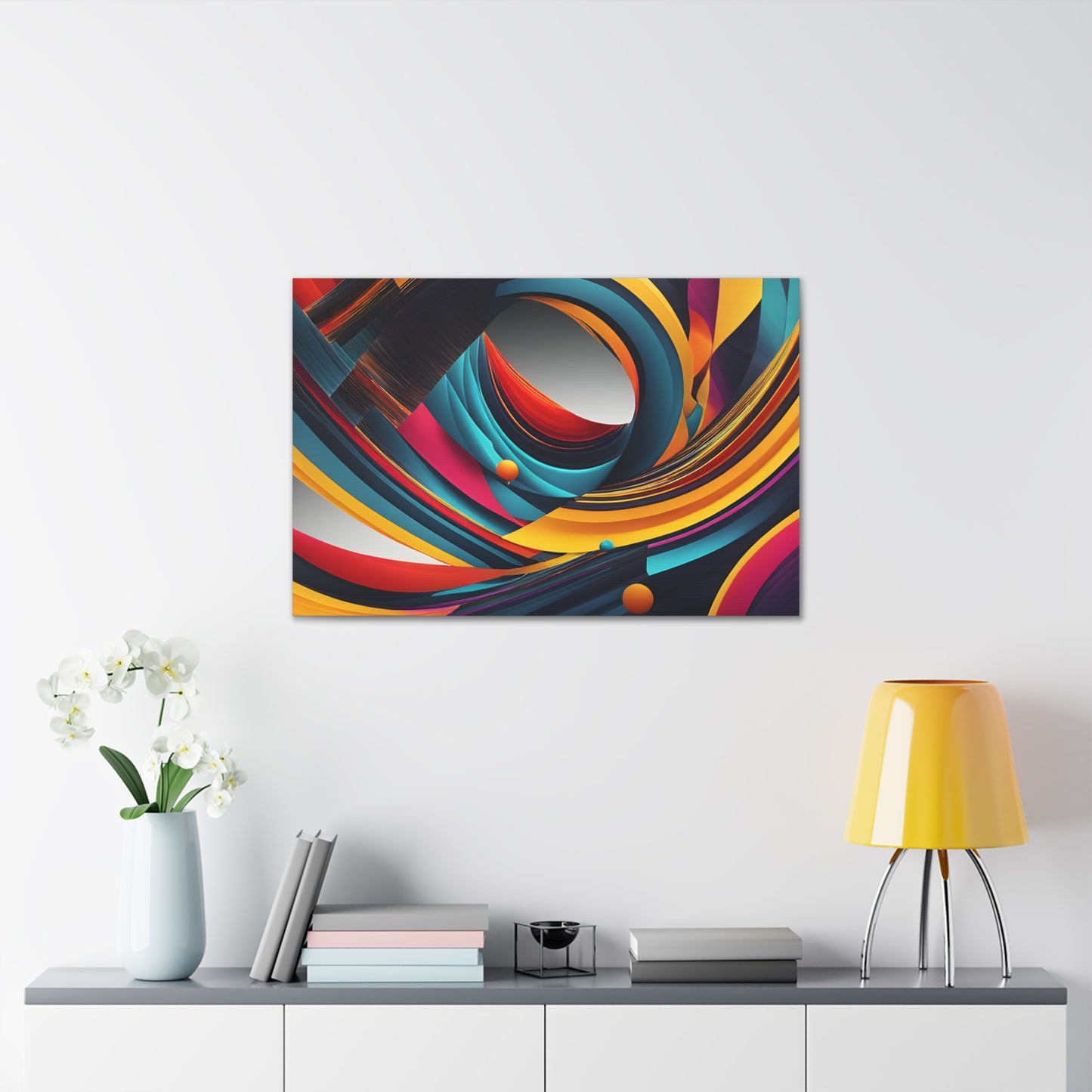 Spectral Journeys: Abstract Wall Décor