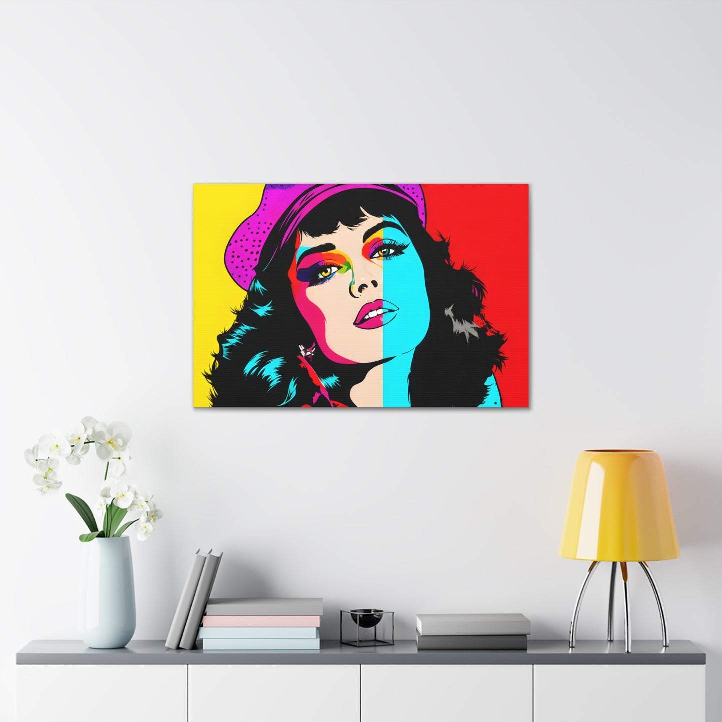 Color Clash: Pop Art Wall Décor