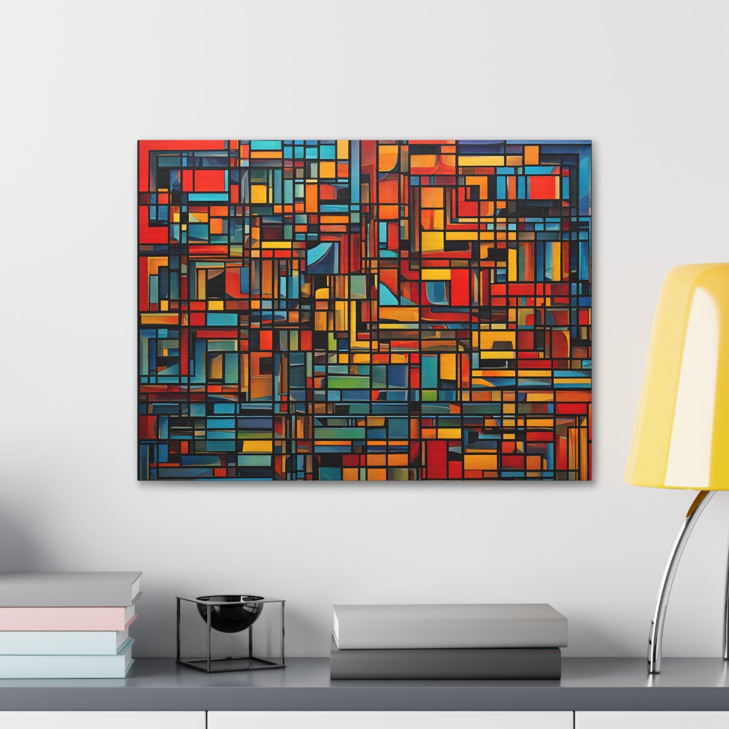 Chromatic Field: Abstract Wall Décor