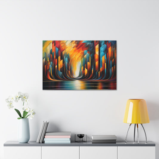 Echo of Light: Abstract Wall Décor