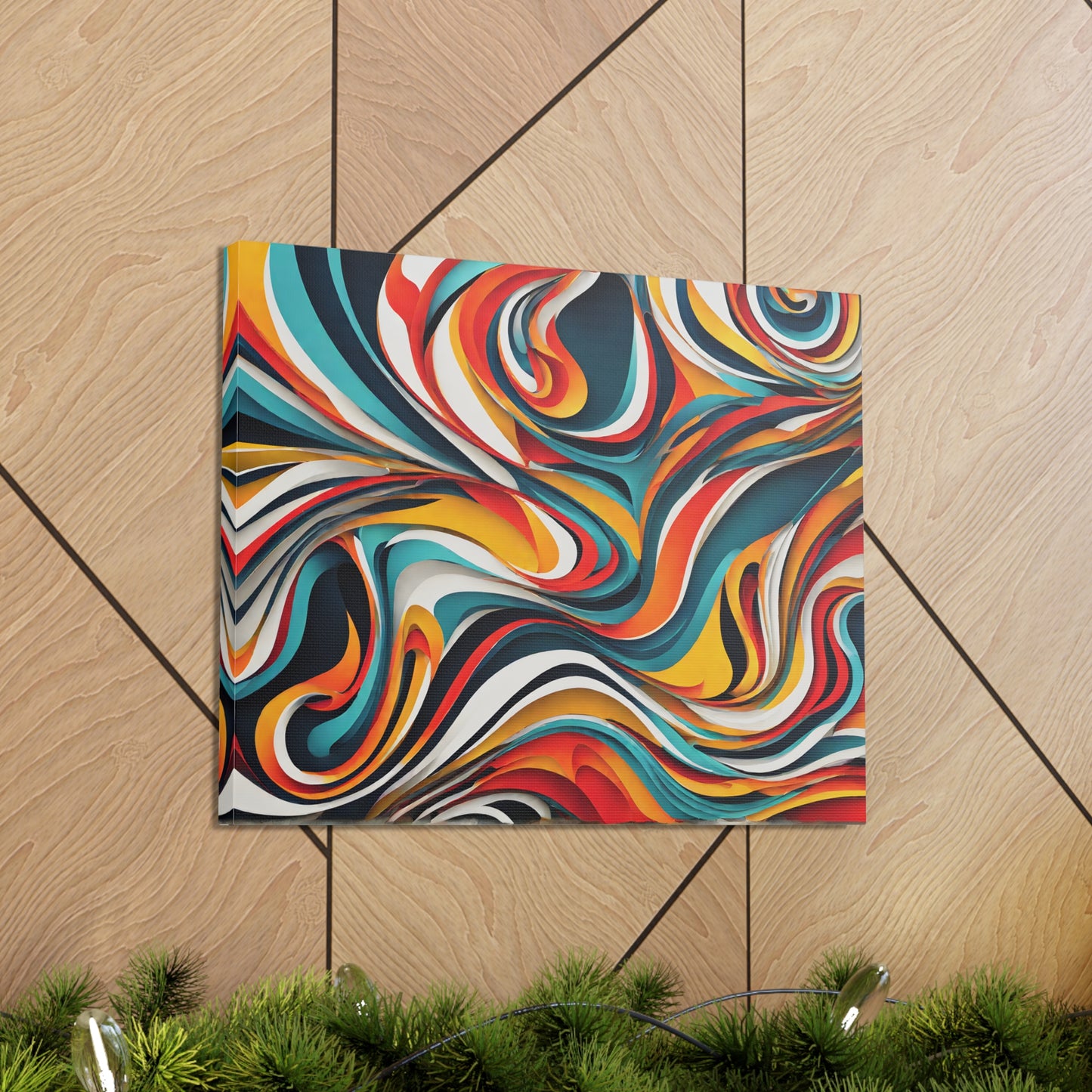 Phantasmal Flow: Abstract Wall Décor