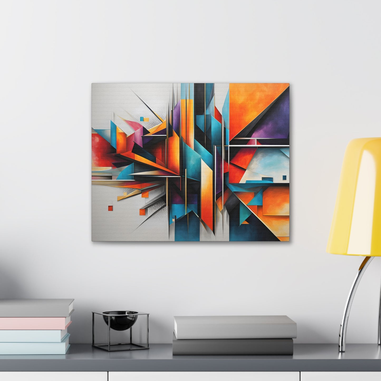 Radiant Fragments: Abstract Wall Décor