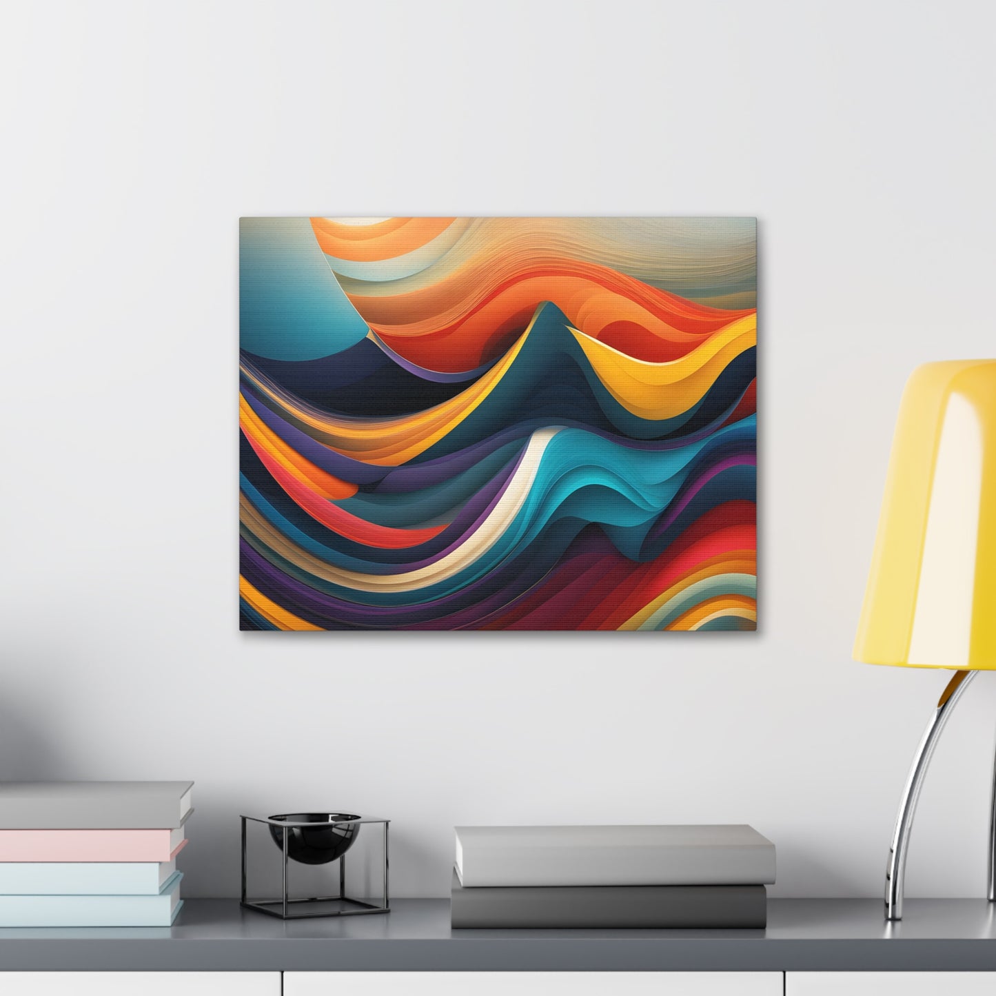 Chromatic Symphony: Abstract Wall Décor