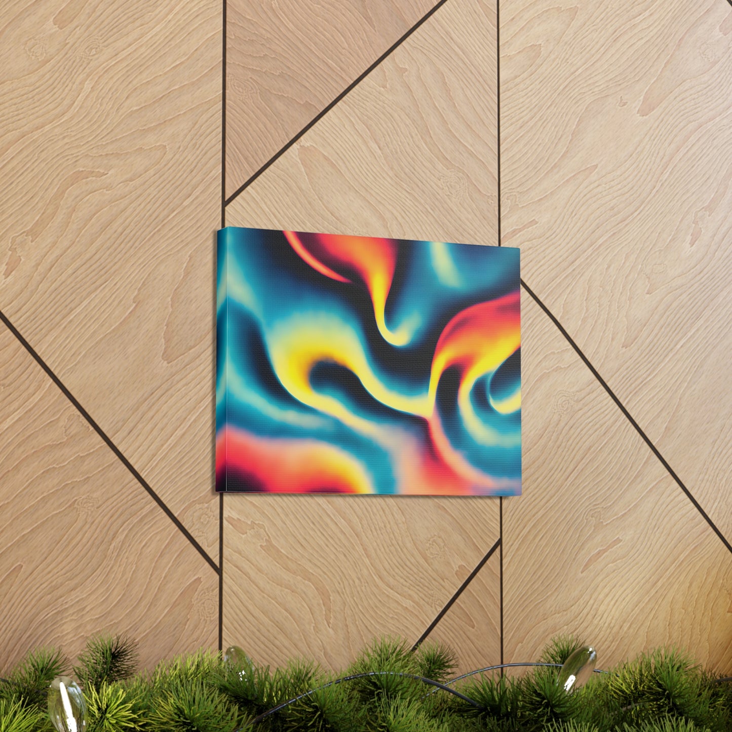 Trippy Bliss: Abstract Colors Wall Décor