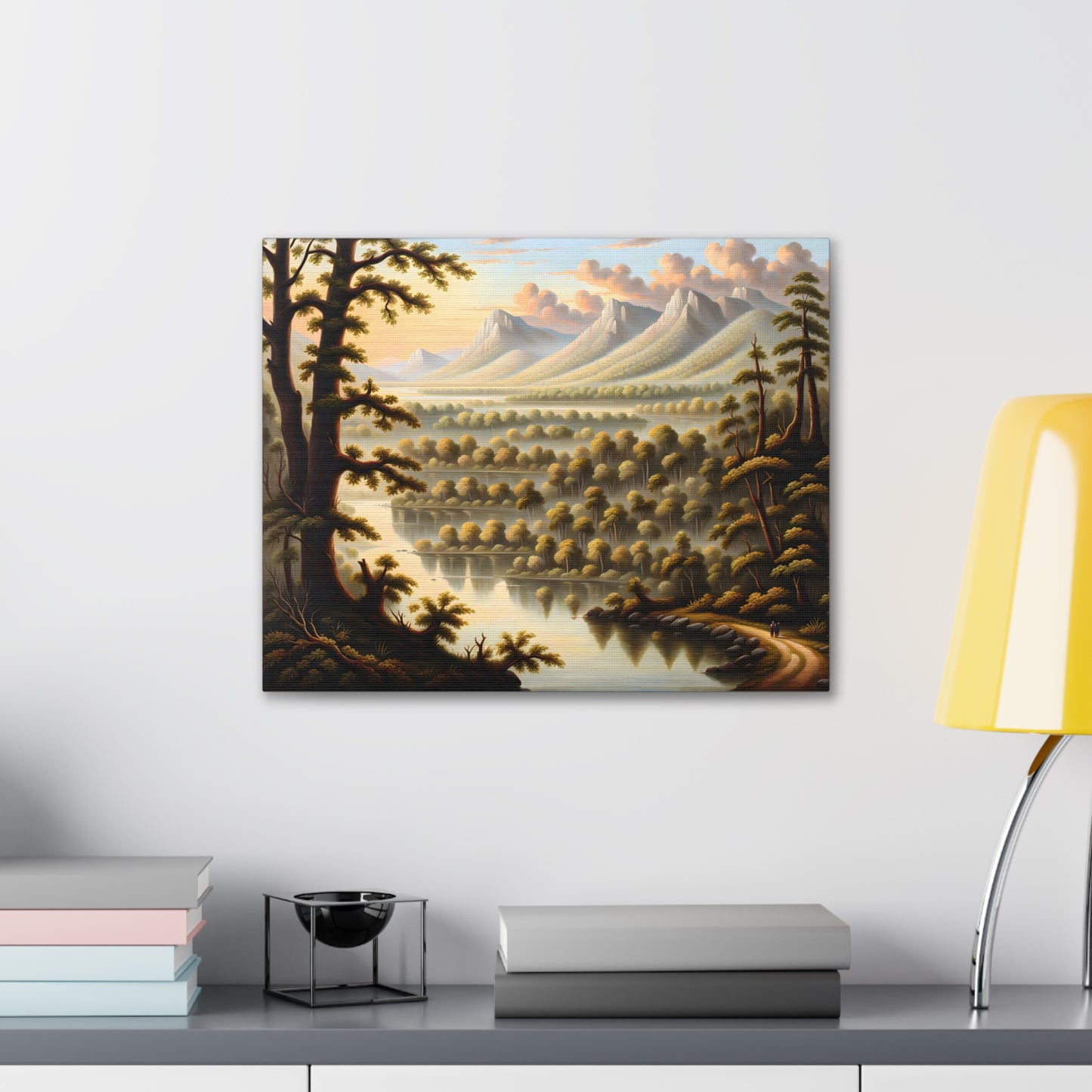 Enchanted View: Classic Oil Painting Wall Décor