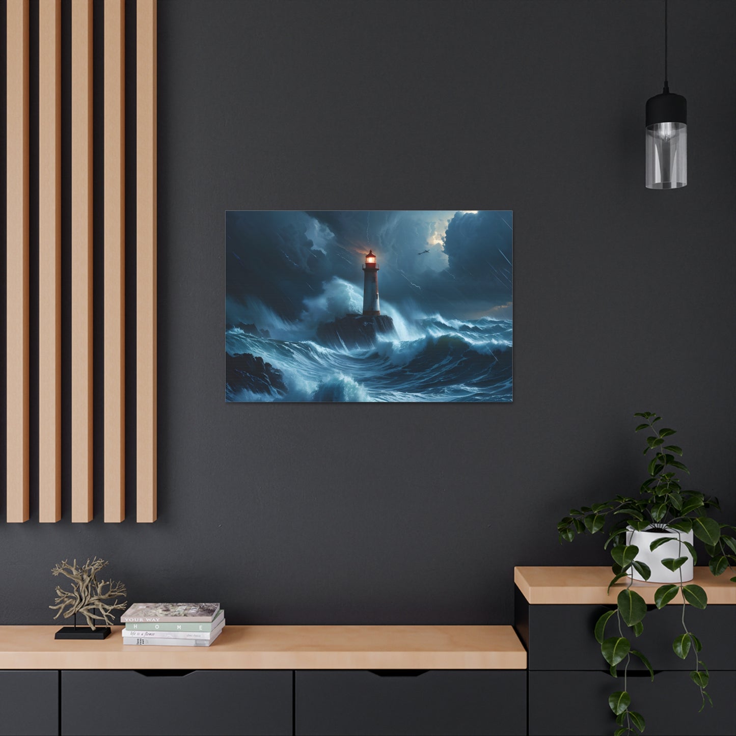 Lighthouse Luminance: Nautical Wall Décor