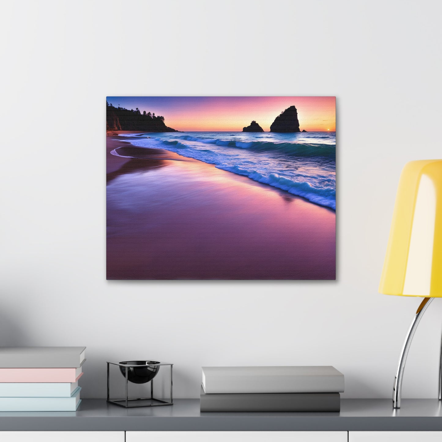 Sun-Kissed Horizon: Beach Wall Décor