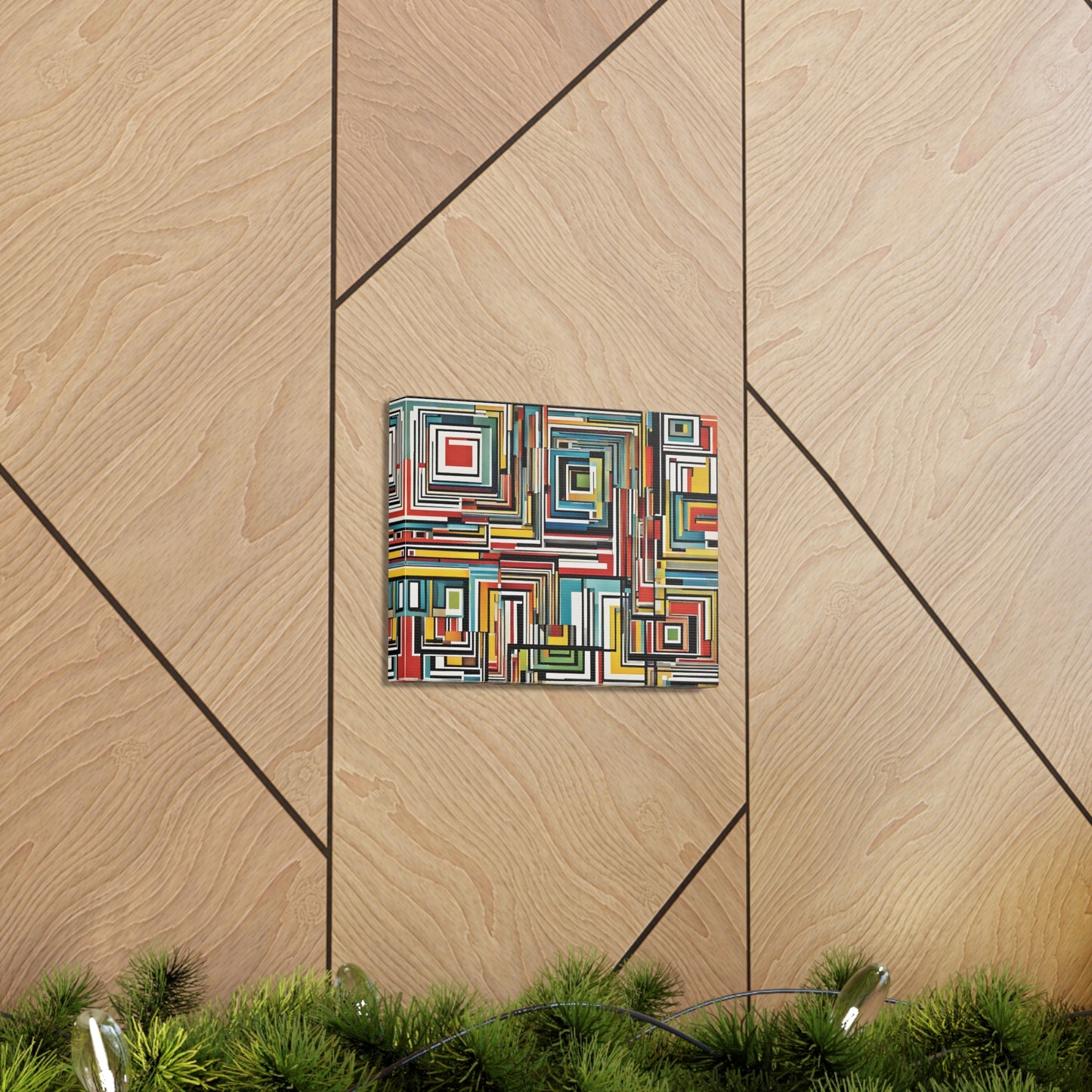 Enchanted Maze: Abstract Wall Décor