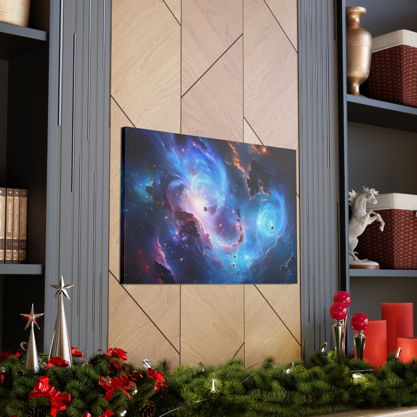 Nebula Whispers: Space Wall Décor