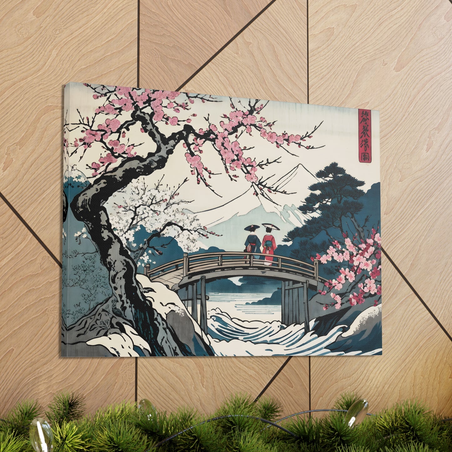 Geisha Grace: Ukiyo-e Wall Décor