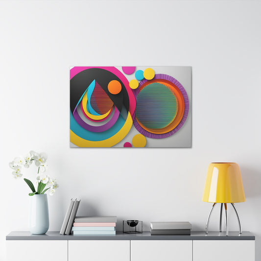 Quantum Harmony: Abstract Wall Décor