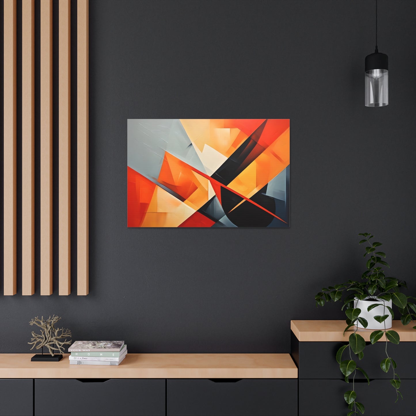 Spectrum Symphony: Abstract Wall Décor