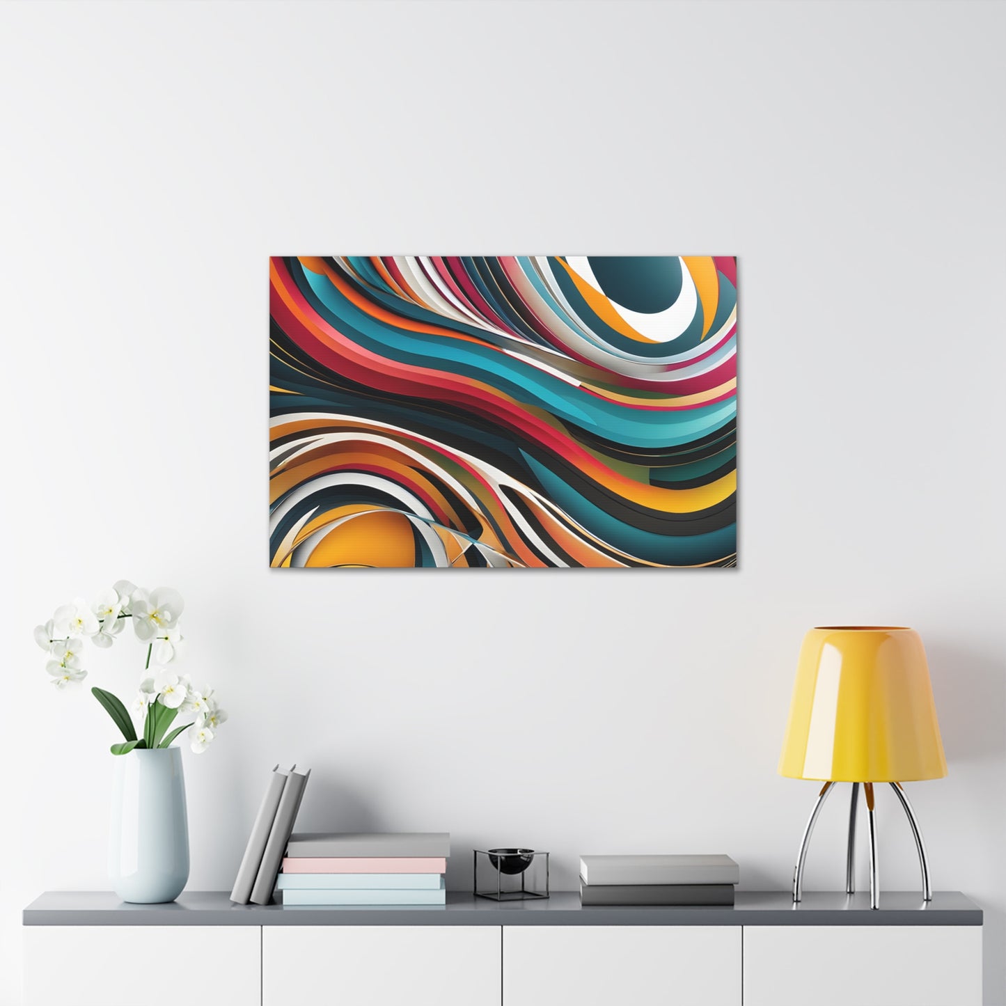 Mystic Streams: Abstract Wall Décor