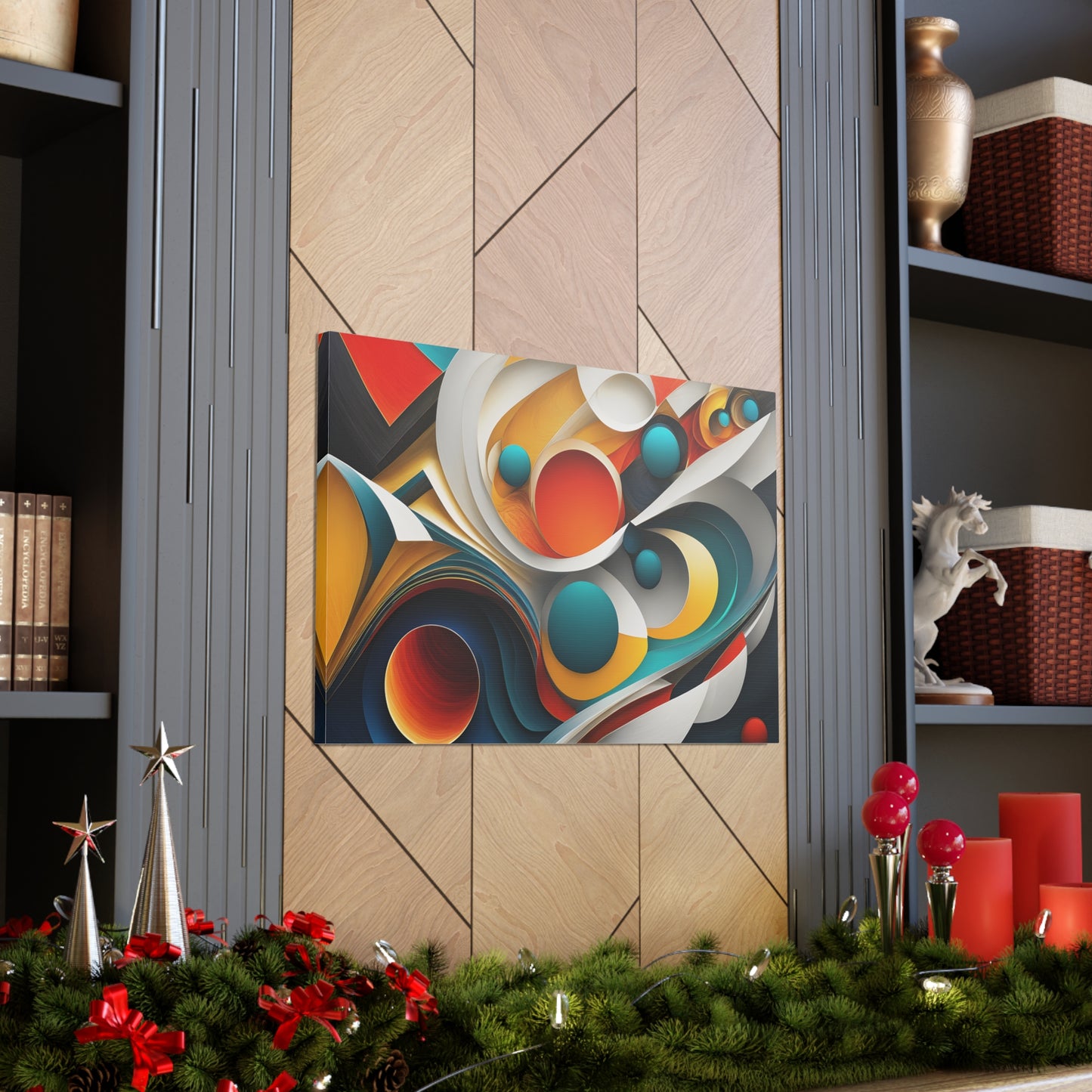 Mystic Symphony: Abstract Wall Décor