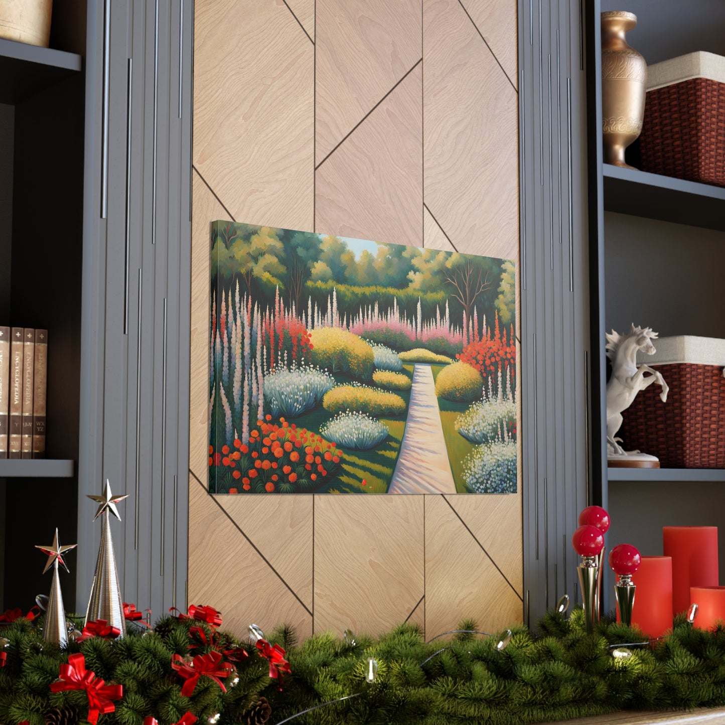 Forest Pathway: Classic Oil Painting Wall Décor