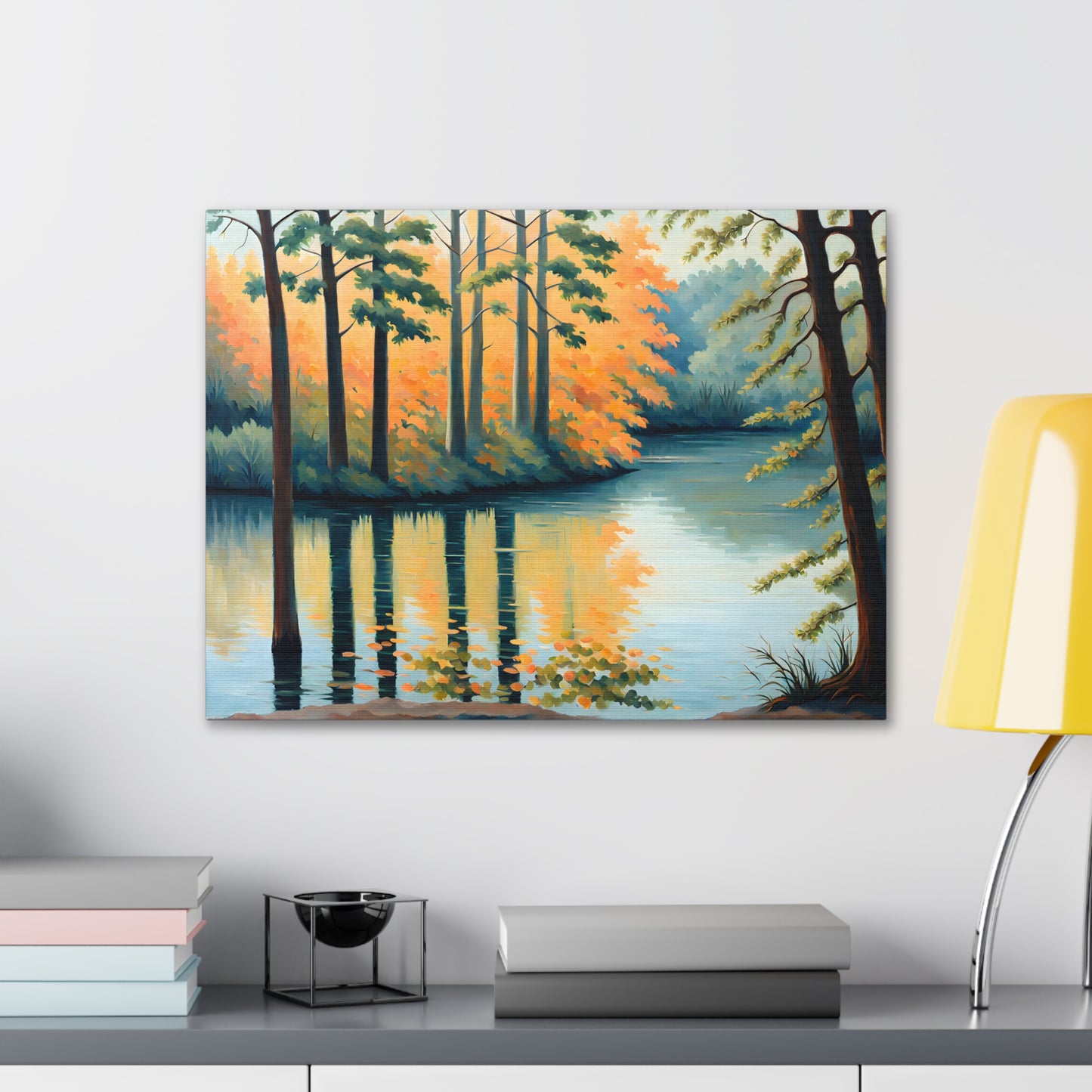 Still Waters: Classic Oil Painting Wall Décor