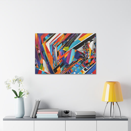 Vivid Patterns: Abstract Wall Décor