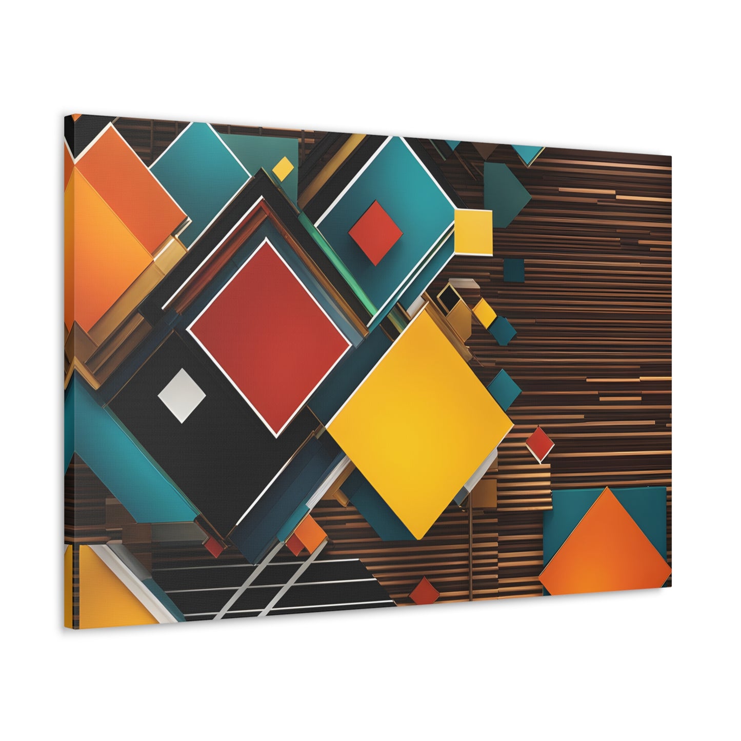 Prismatic Passages: Abstract Wall Décor