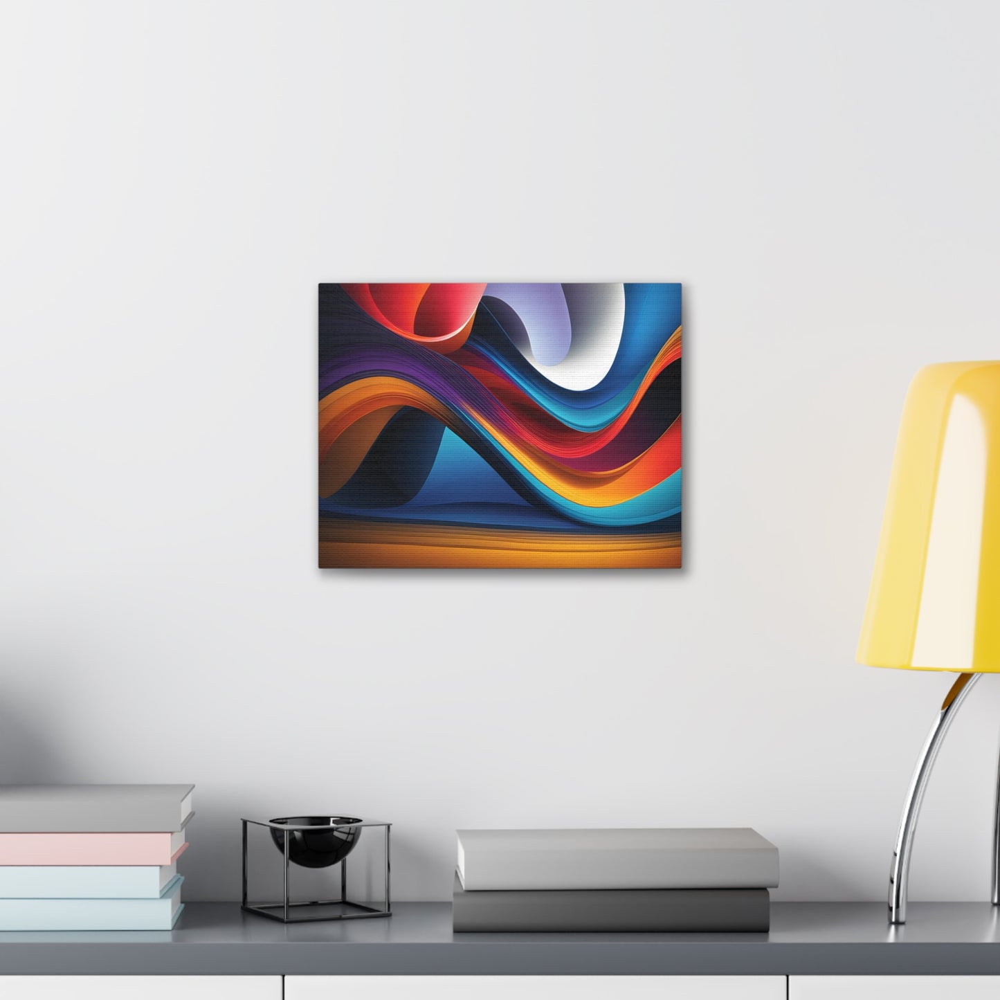 Enchanted Waves: Abstract Wall Décor