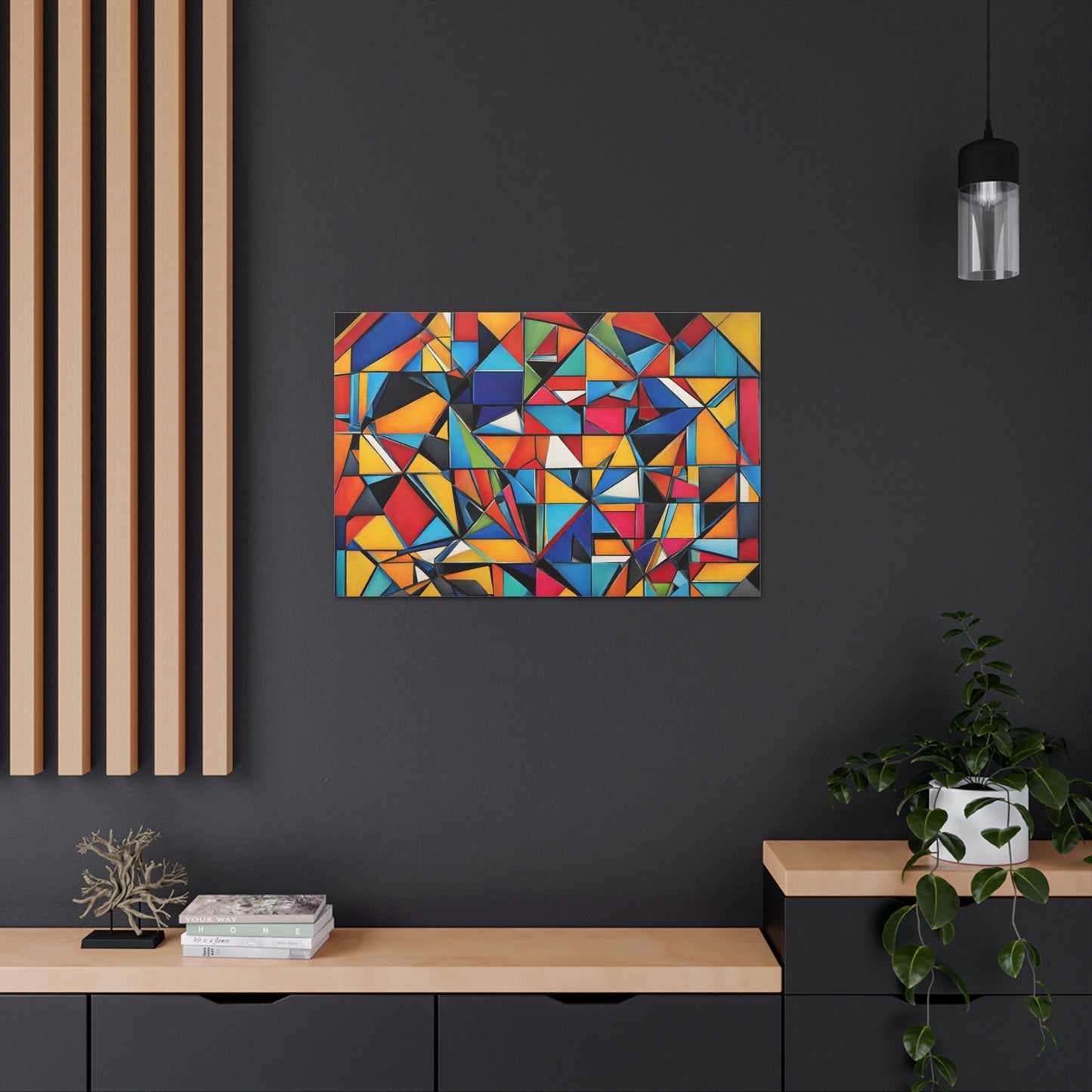 Radiant Patterns: Abstract Wall Décor