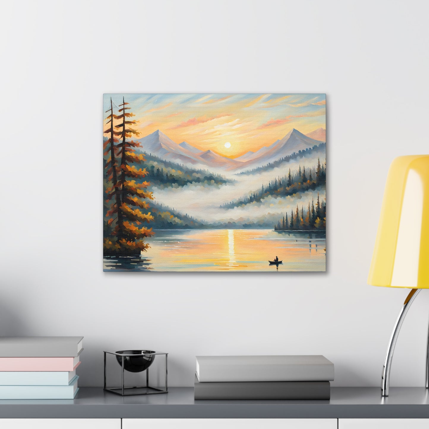 Enchanted Bay: Classic Oil Painting Wall Décor