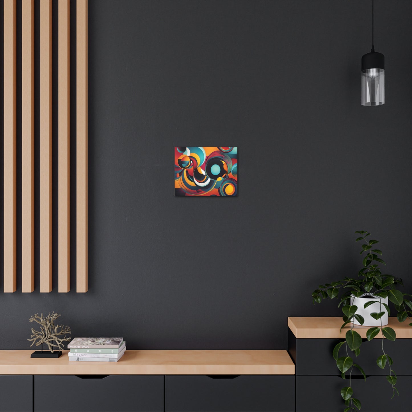 Infinite Whirl: Abstract Wall Décor