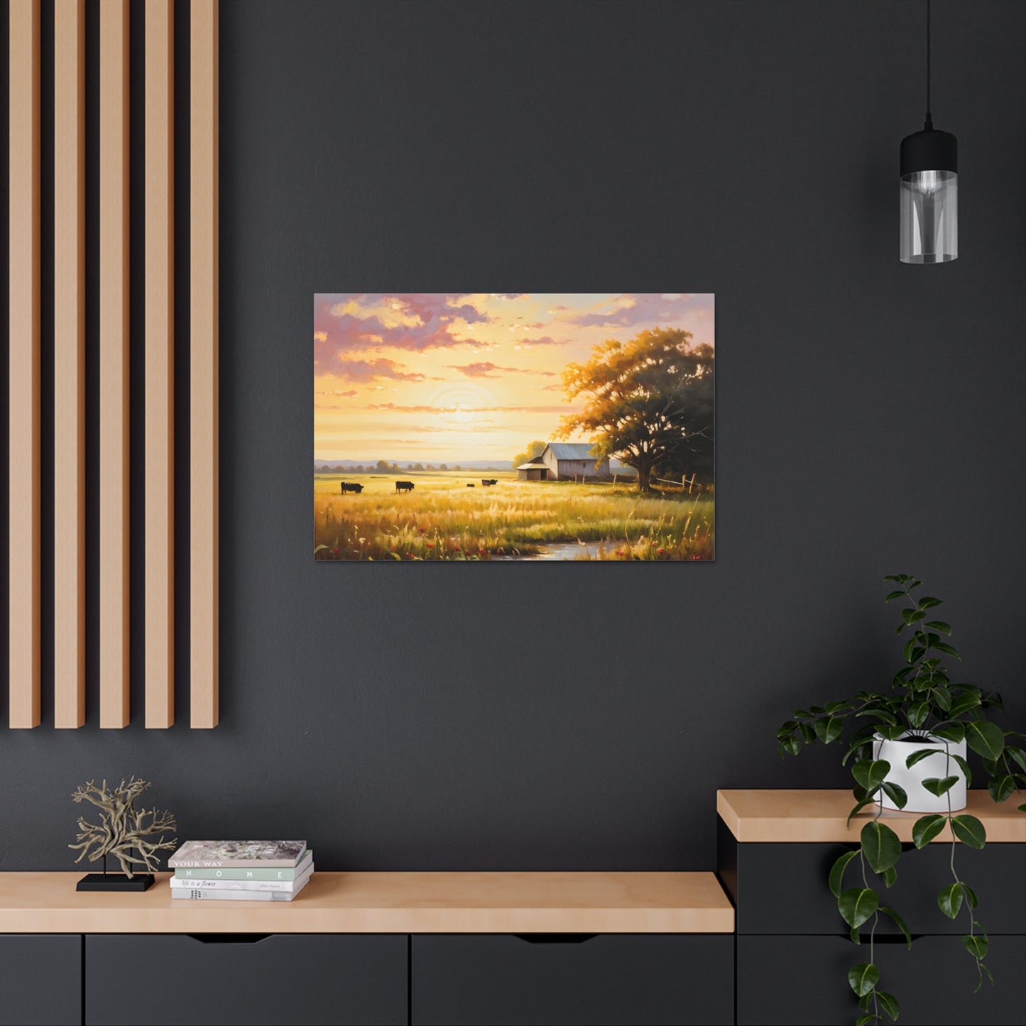 Dawn’s Whisper: Classic Oil Painting Wall Décor