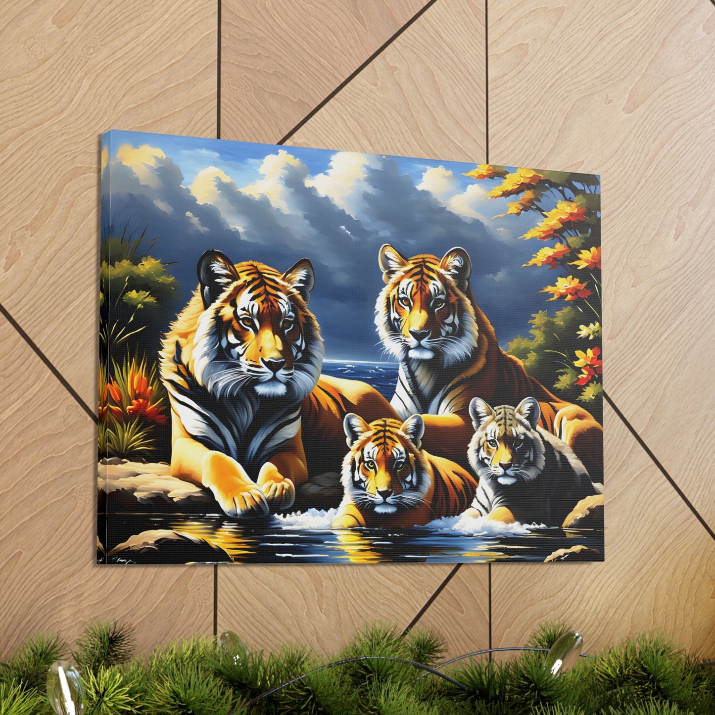 Tiger Palette: Animal Wall Décor