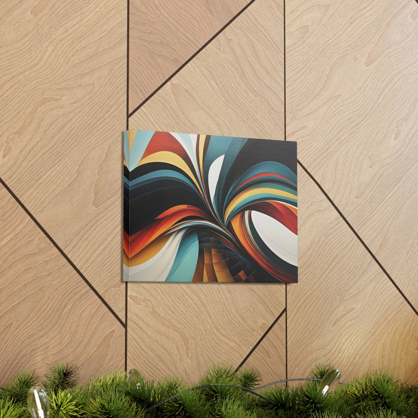 Spectrum Harmony: Abstract Wall Décor