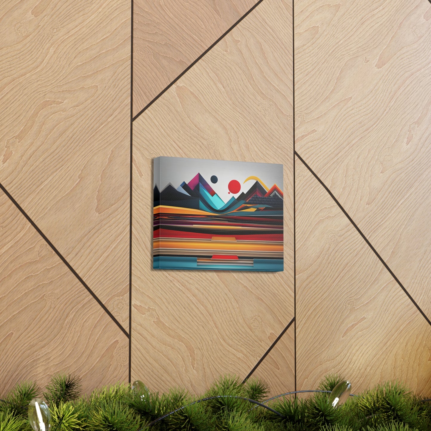 Mirage Forest: Abstract Wall Décor