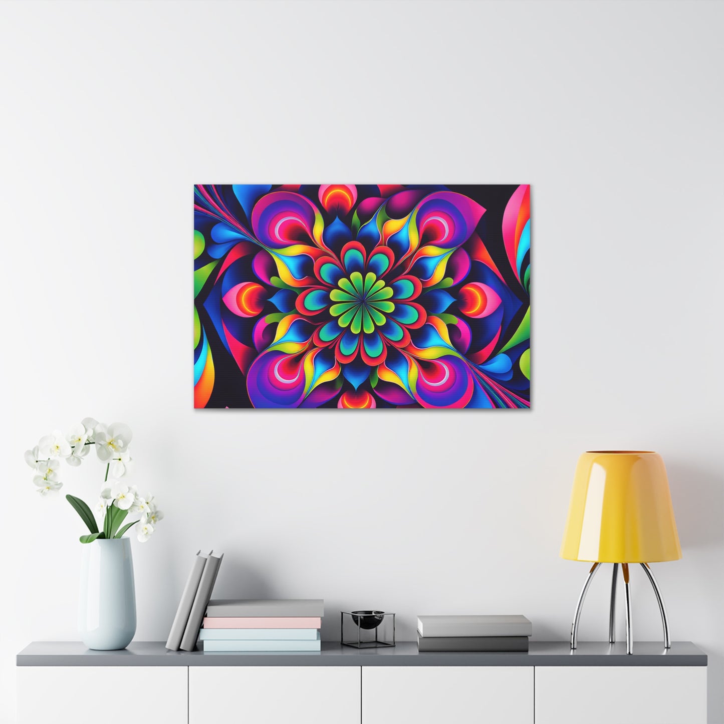 Hypnotic Hues: Psychedelic Wall Décor