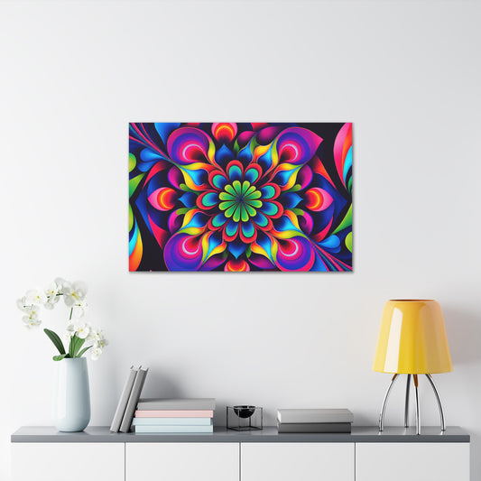 Hypnotic Hues: Psychedelic Wall Décor