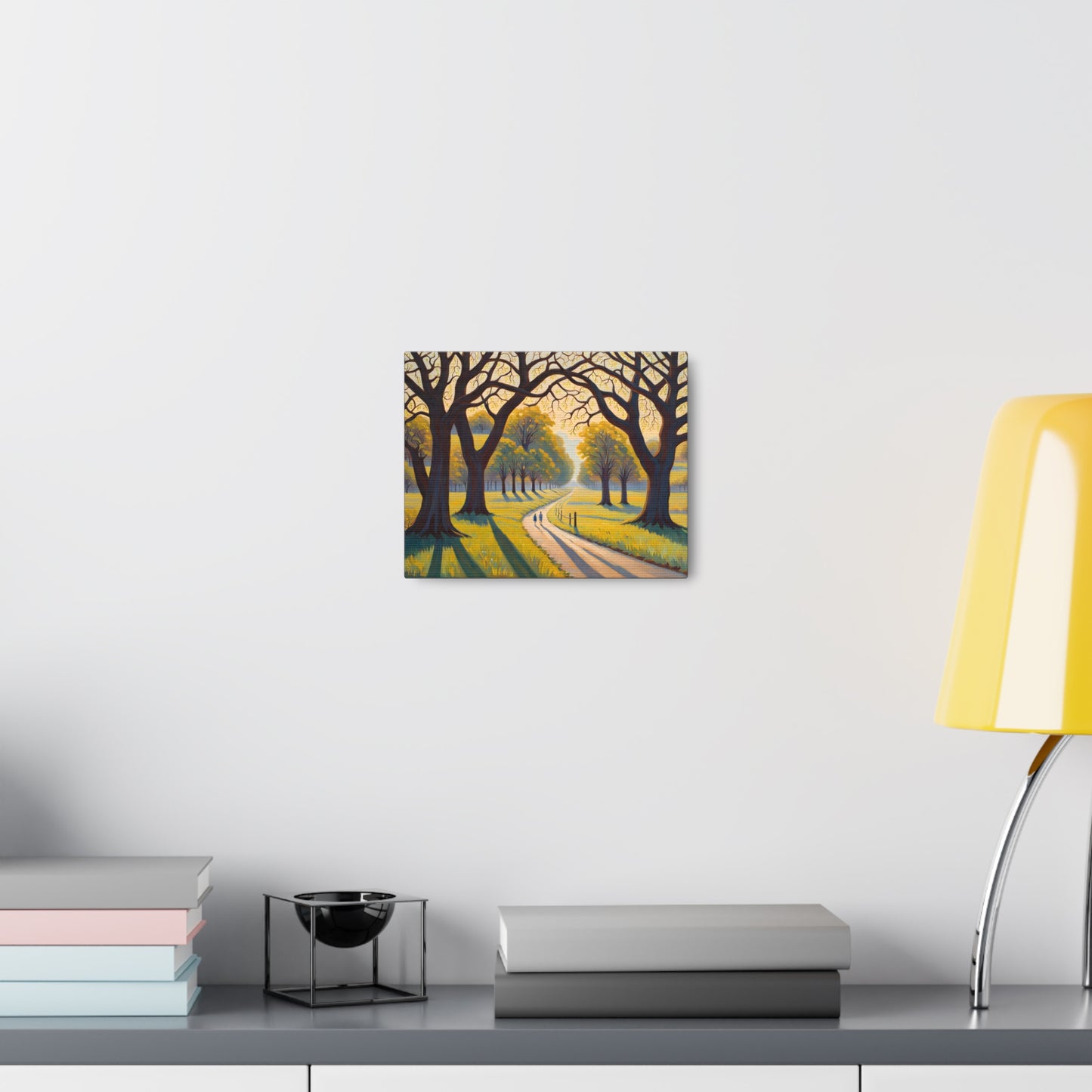 Forest Pathway: Classic Oil Painting Wall Décor