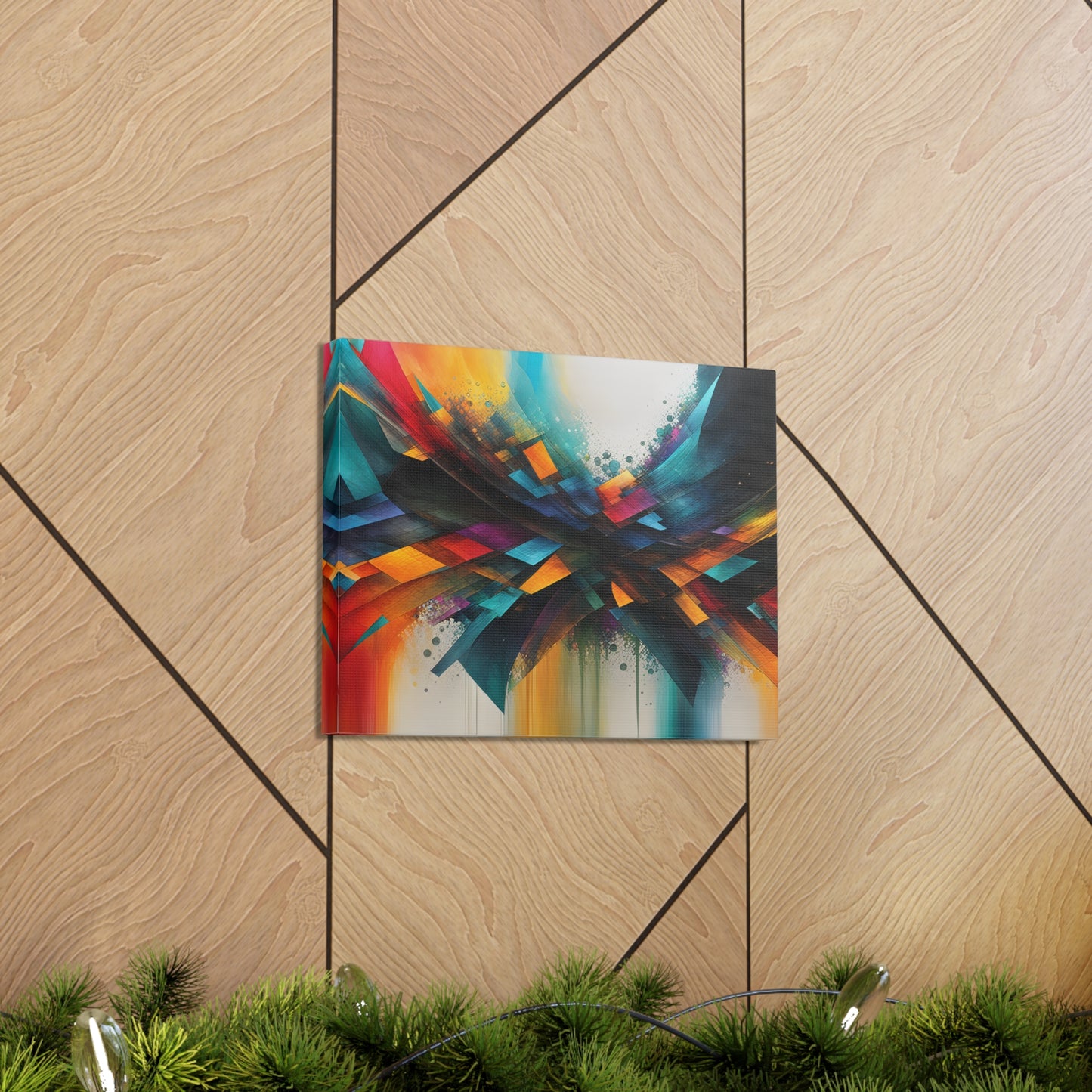 Harmony Waves: Abstract Wall Décor