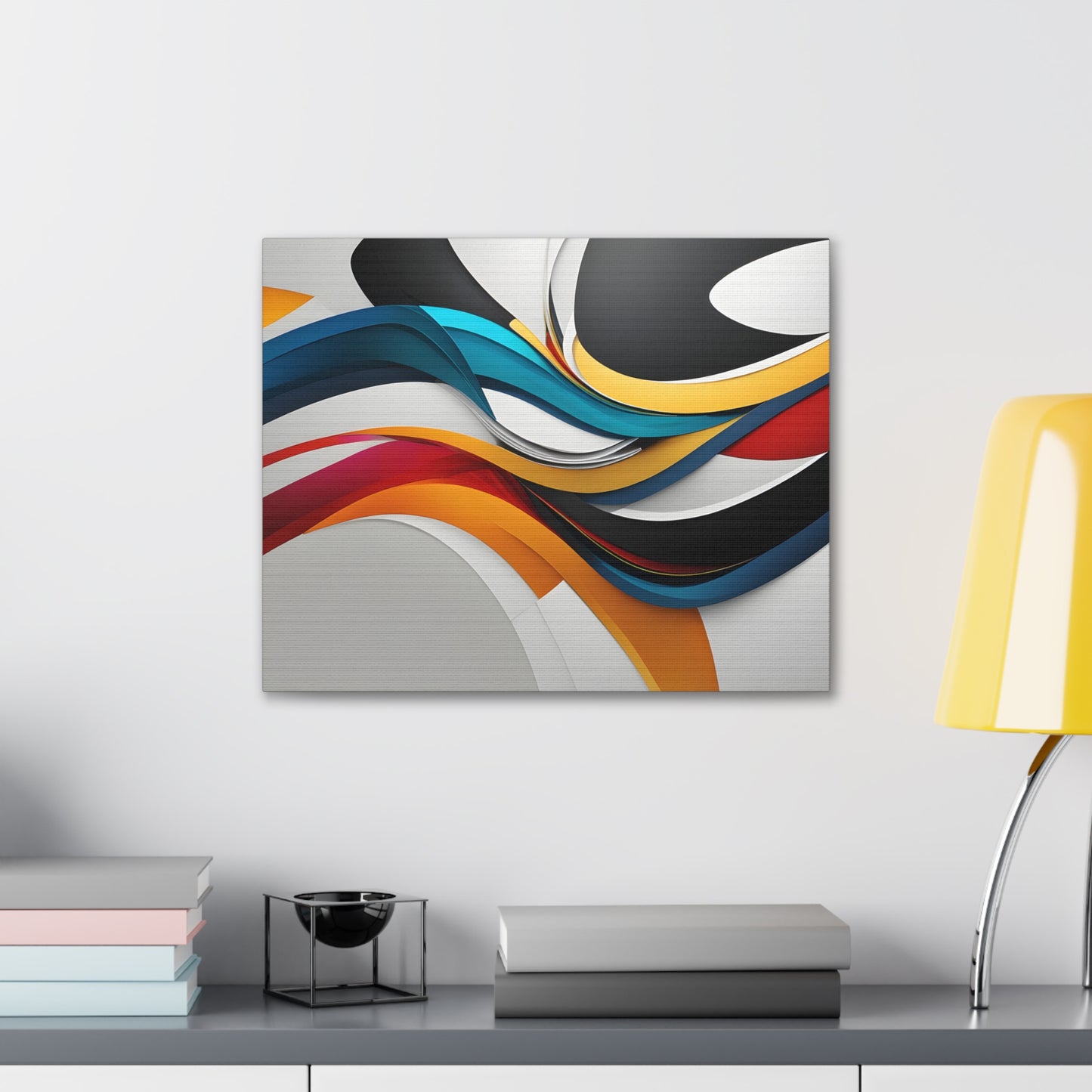 Ethereal Wave: Abstract Wall Décor