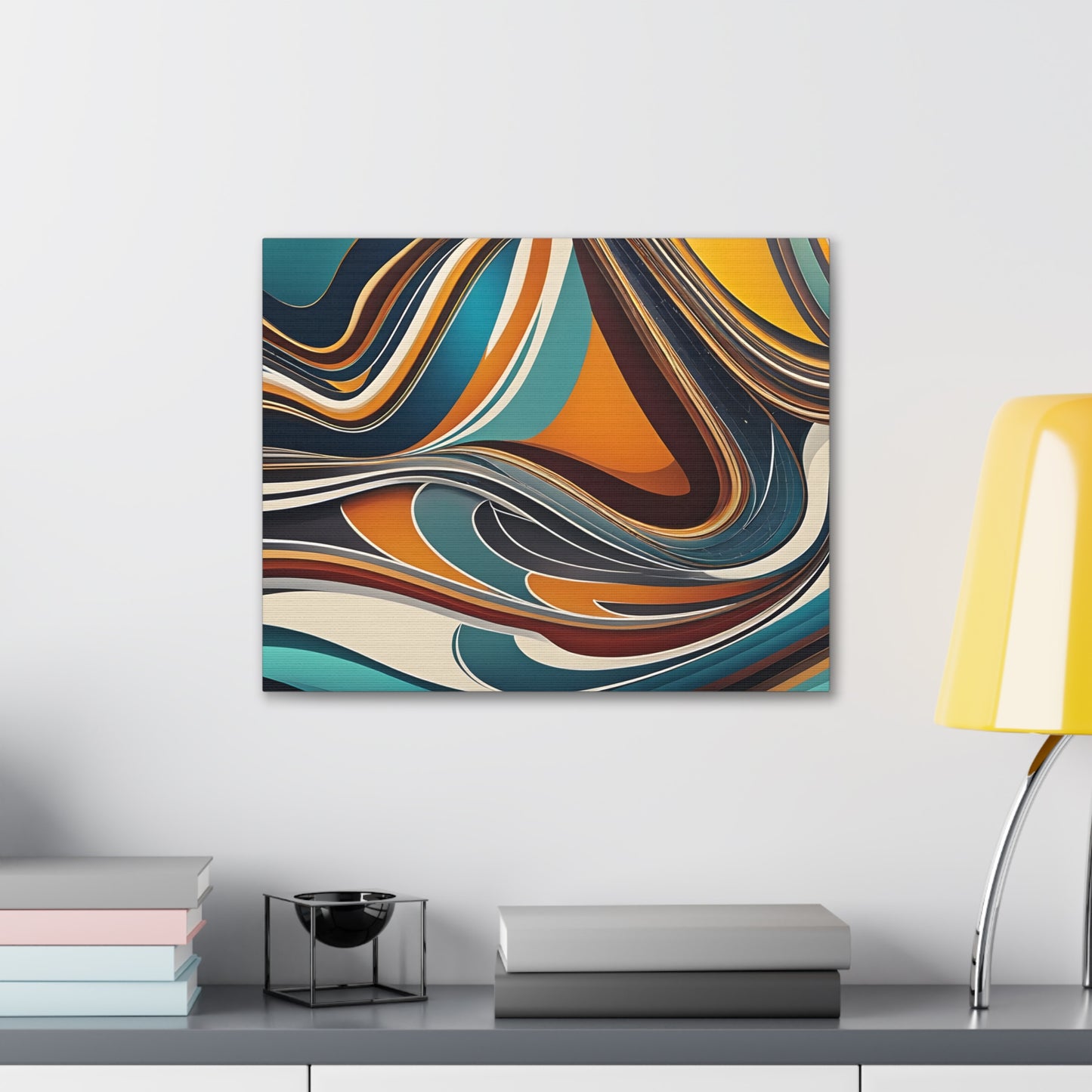 Sublime Waves: Abstract Wall Décor