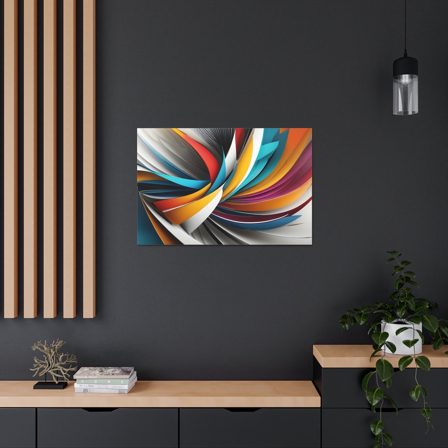 Ethereal Flow: Abstract Wall Décor