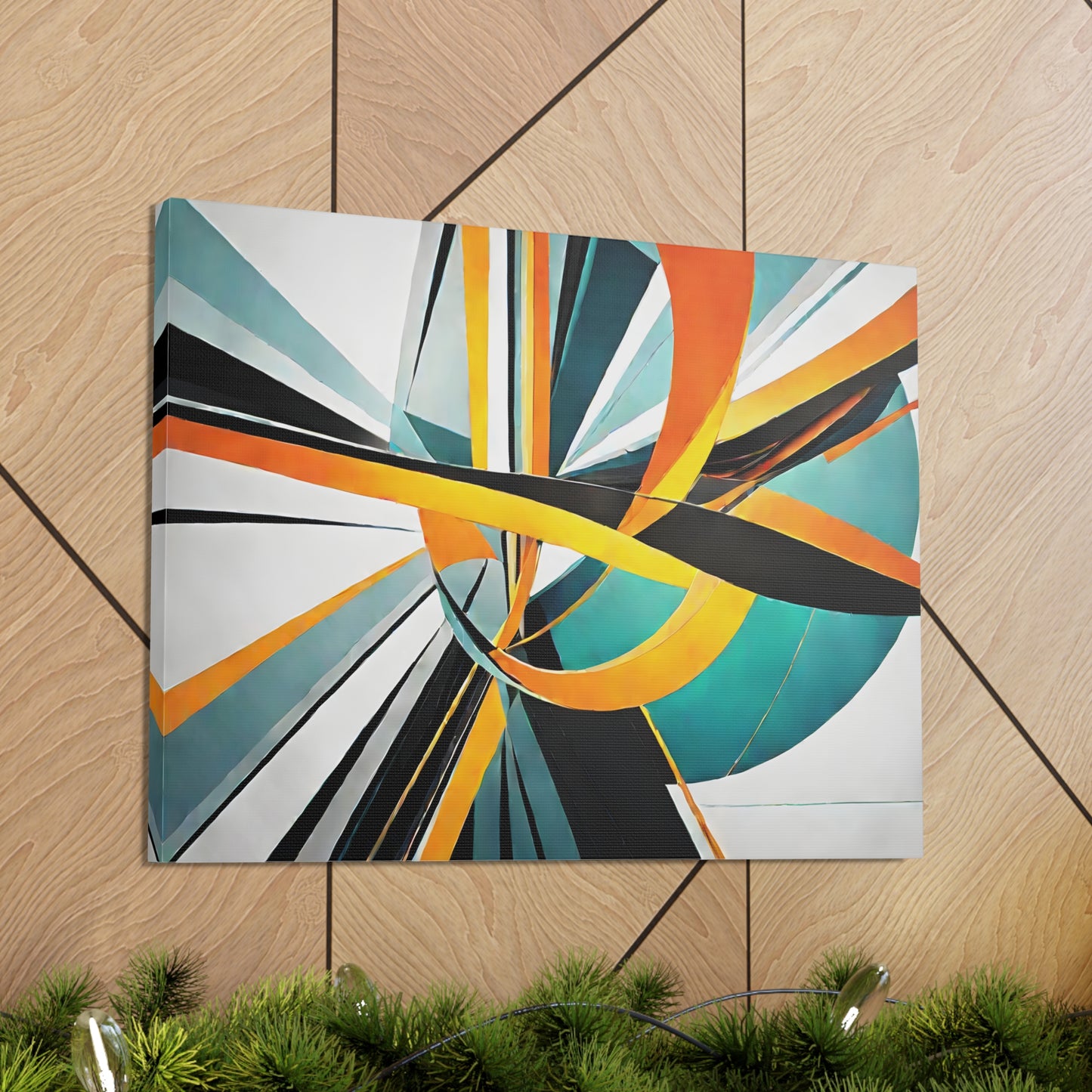 Radiant Rhythms: Abstract Wall Décor