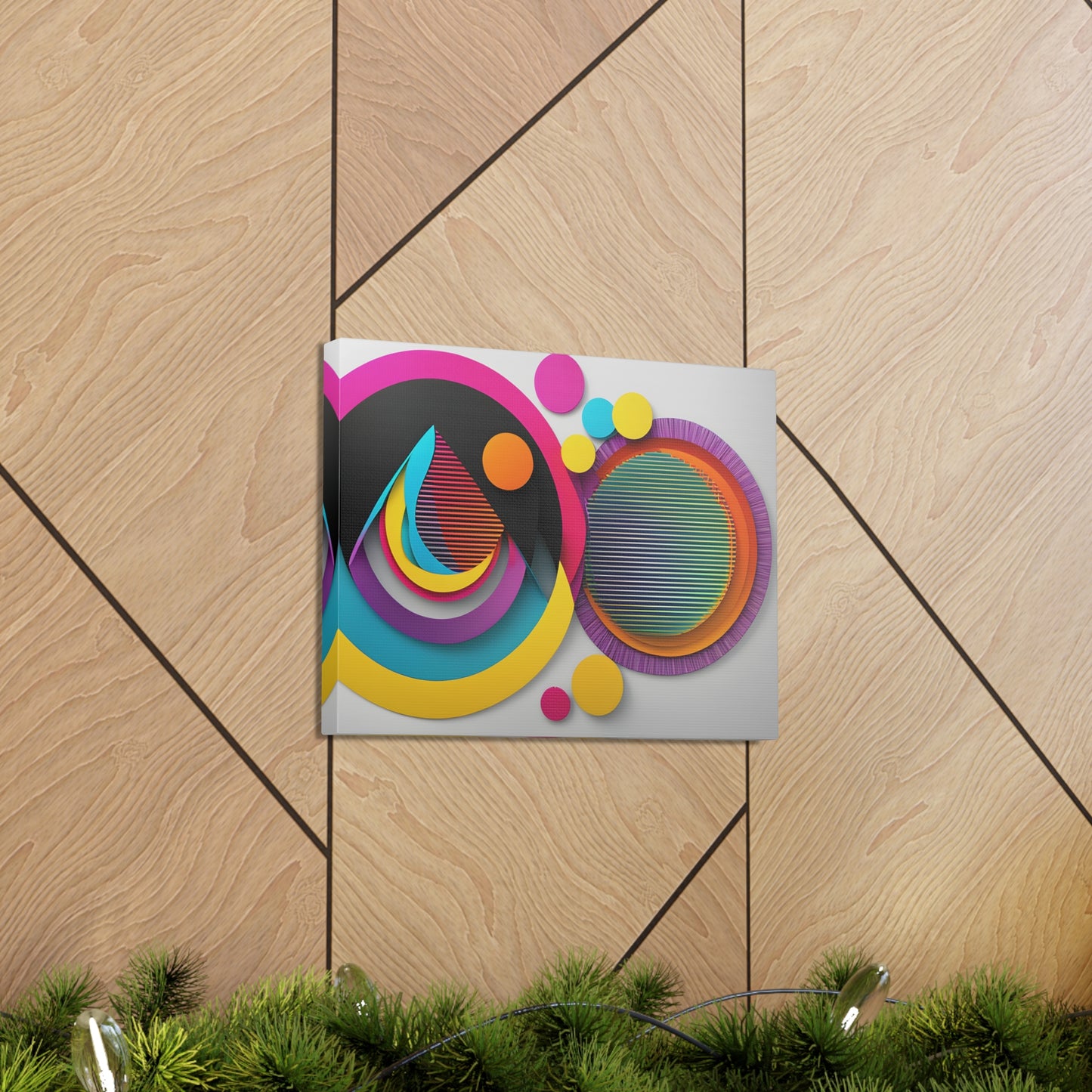 Quantum Harmony: Abstract Wall Décor