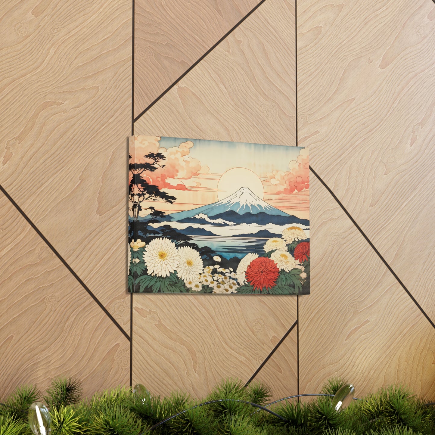 Enchanted Garden: Ukiyo-e Wall Décor