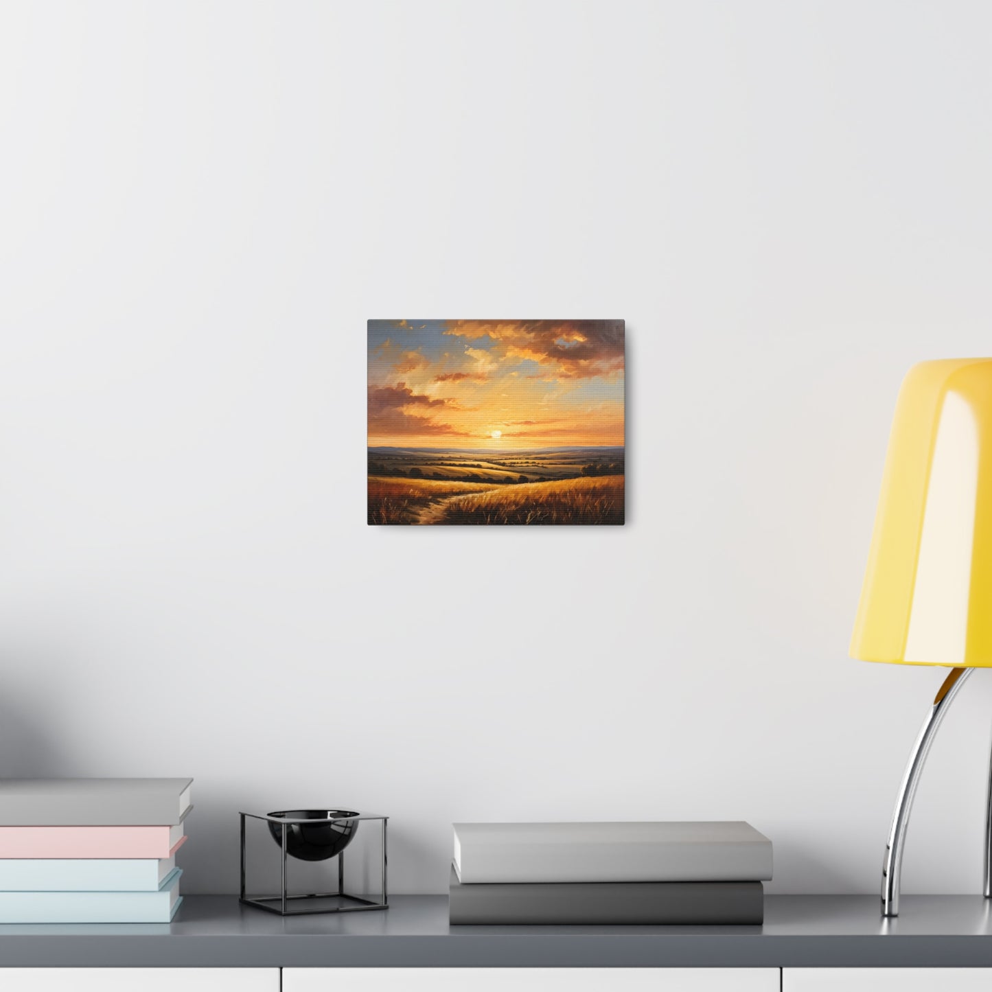 Radiant Horizon: Classic Oil Painting Wall Décor