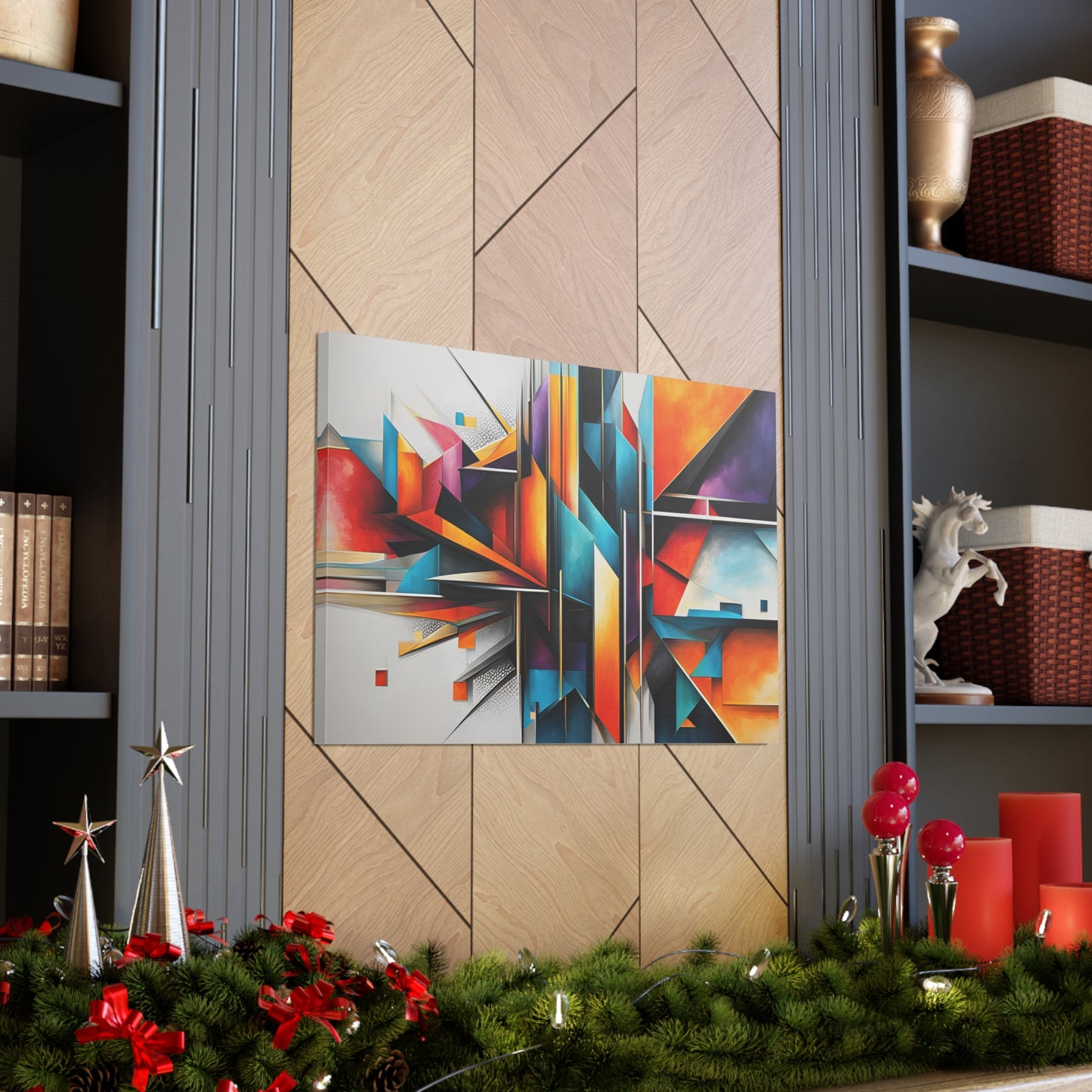 Radiant Fragments: Abstract Wall Décor