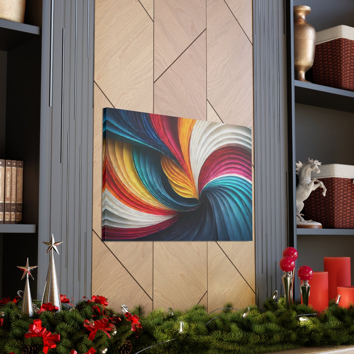 Ethereal Burst: Abstract Wall Décor