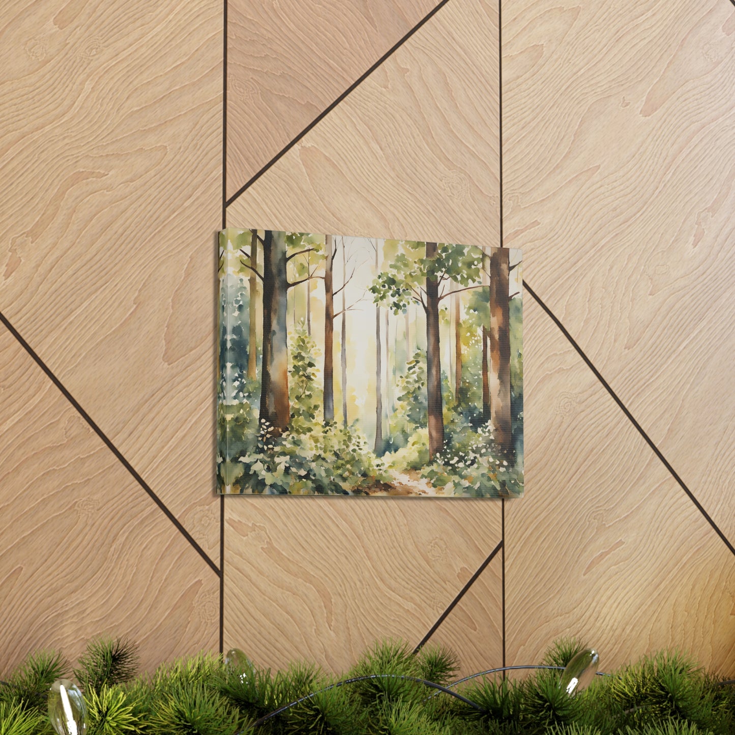 Enchanted Woodlands: Watercolor Wall Décor