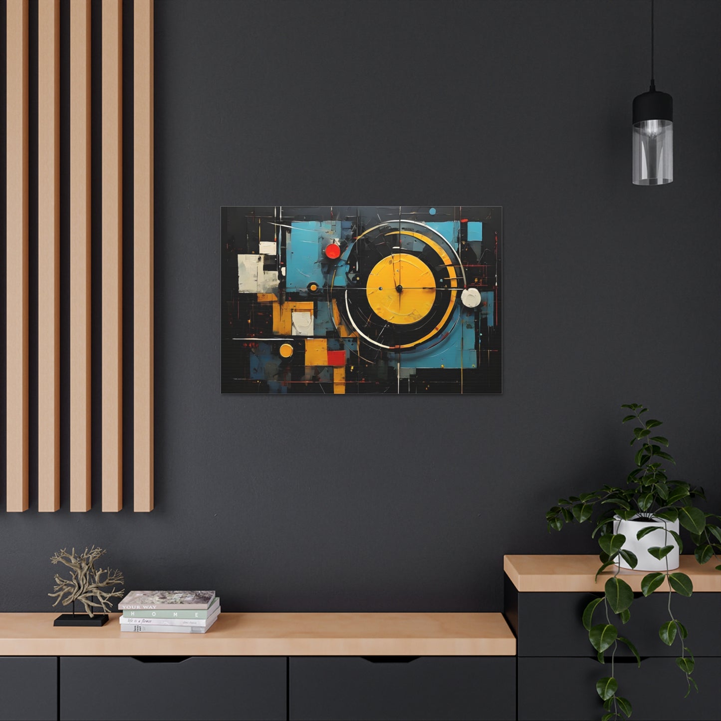 Chromatic Concerto: Abstract Wall Décor